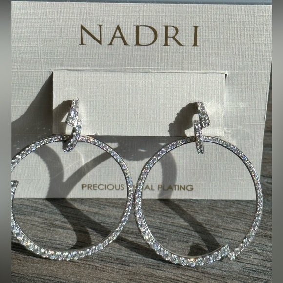 Nadri earrings. New, never worn. Retails for $98, asking $70 - Picture 3 of 7